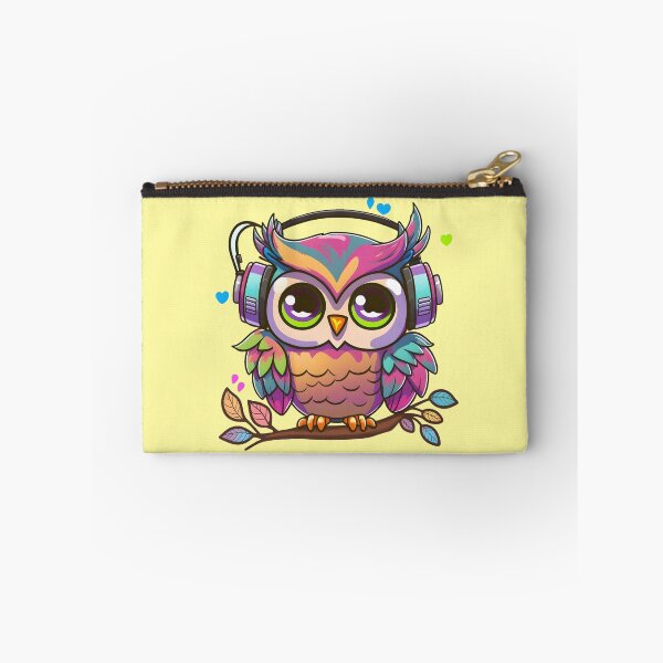 Item preview, Colorful Musical Pinky Owl Perched on a Tree designed and sold by Anicue.