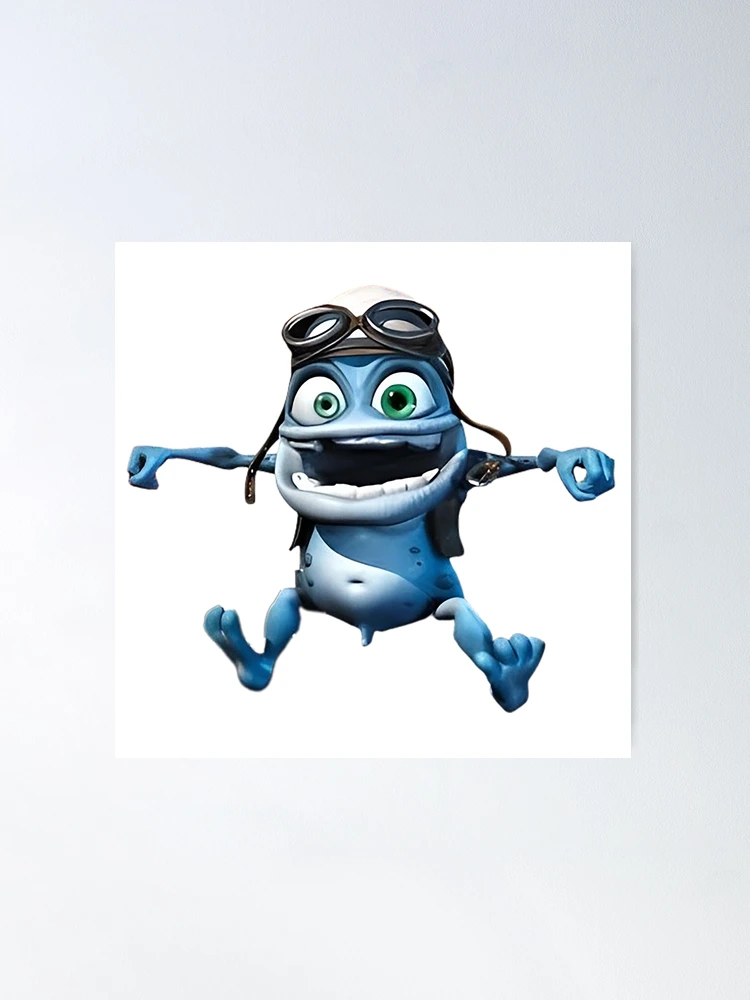 Green Crazy Frog Poster for Sale by Sp1leX