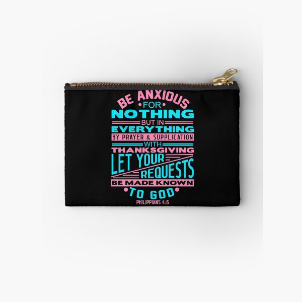 Item preview, Be Anxious For Nothing Philippians 4:6 designed and sold by plushism.