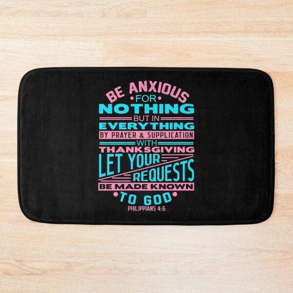 Item preview, Be Anxious For Nothing Philippians 4:6 designed and sold by plushism.
