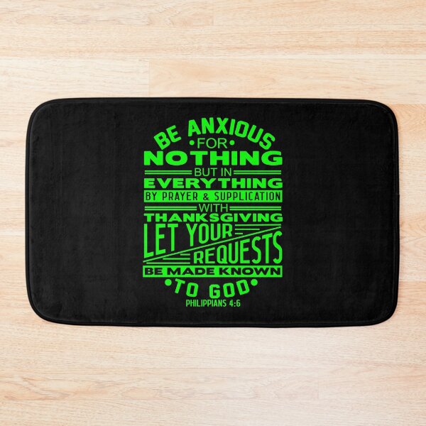 Item preview, Be Anxious For Nothing Philippians 4:6 designed and sold by plushism.