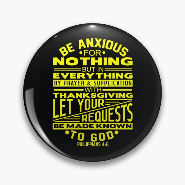 Item preview, Be Anxious For Nothing Philippians 4:6 designed and sold by plushism.