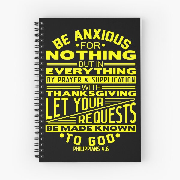 Item preview, Be Anxious For Nothing Philippians 4:6 designed and sold by plushism.