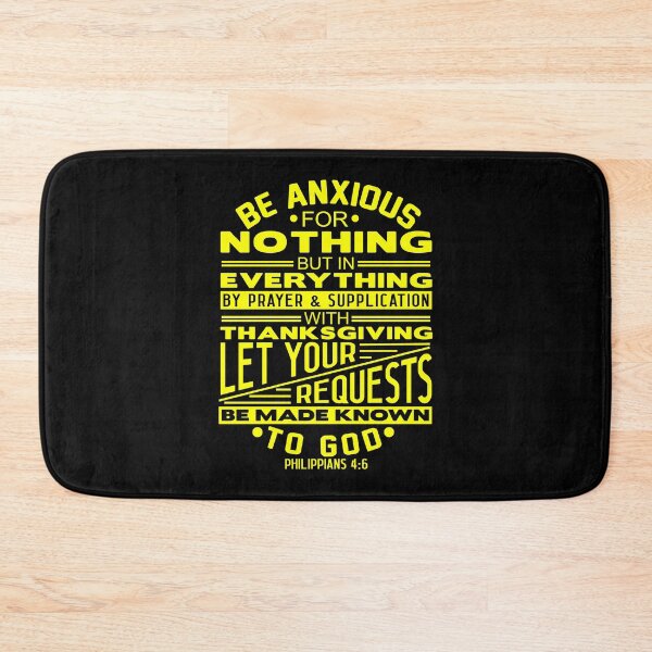 Item preview, Be Anxious For Nothing Philippians 4:6 designed and sold by plushism.