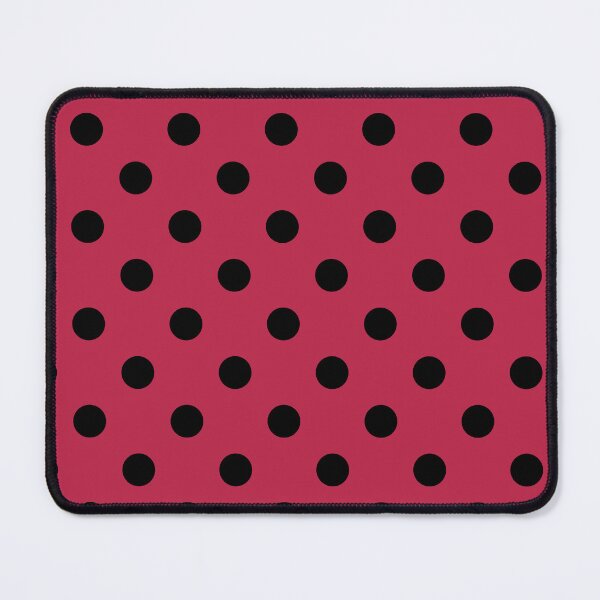 Item preview, Black Polka Dots On Viva Magenta designed and sold by POLKAIWERX.