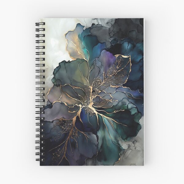 Item preview, Hydrangea Haze - Abstract Alcohol Ink Resin Art designed and sold by inkvestor.