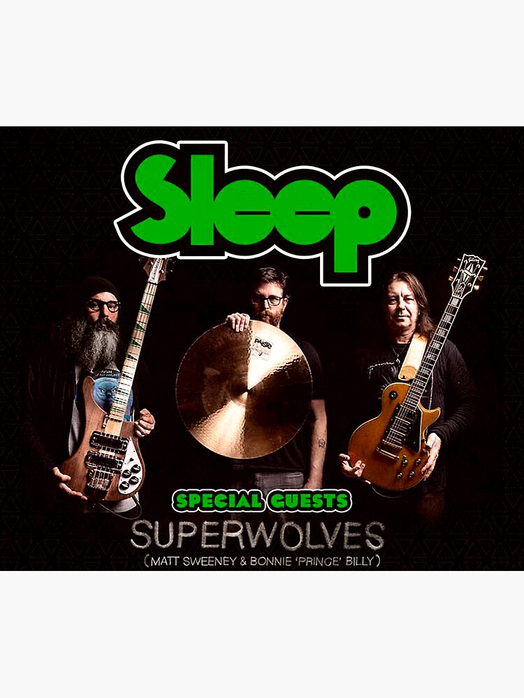 "SLEEP BAND TOUR 2023" Sticker for Sale by tyalarise Redbubble