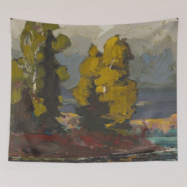 Item preview, Tom Thomson Poplars by a Lake designed and sold by TheRedVineyard.