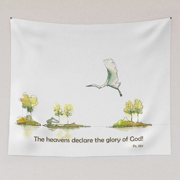 Item preview, Psalm 19 The Heavens Declare the Glory of God designed and sold by sketernal.