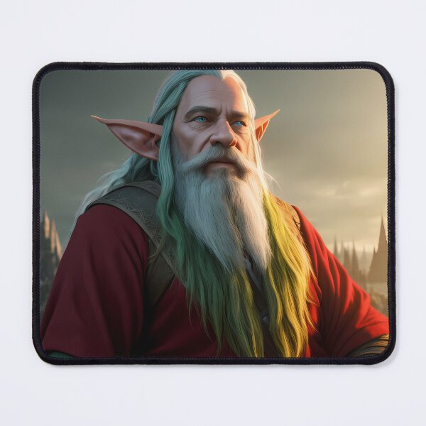 Item preview, Nature Landscape Wise Kingdom Protector Elf Dwarf Elder - Fantasy Collection designed and sold by SpektroDesign.