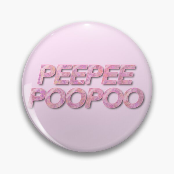 Item preview, PeePee PooPoo cute girly gem designed and sold by Merl-designs.