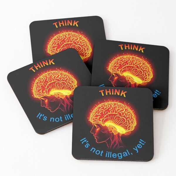 Item preview, Think. It's not illegal, yet! designed and sold by siren-of-melet.