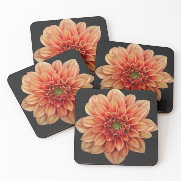 Item preview, Orange Dahlia (Dahlia) flower designed and sold by marcrolandscape.