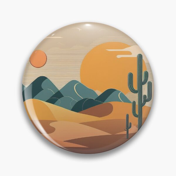 Item preview, Minimal Desert with mountains designed and sold by Art-Faux.