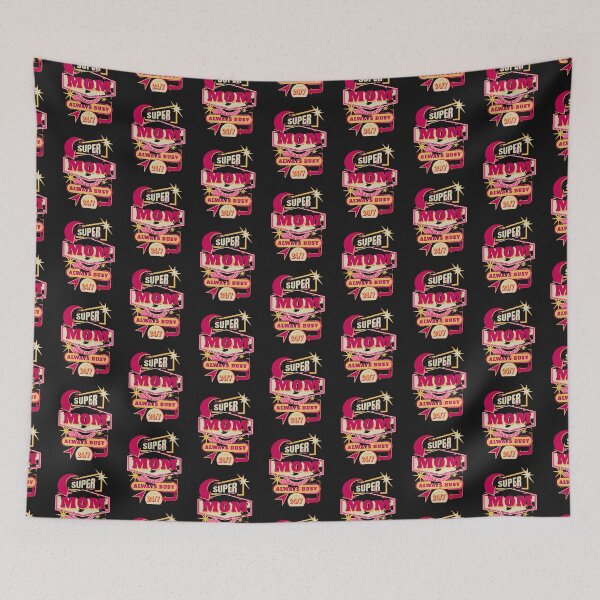 Item preview, Super mom always busy  designed and sold by adeela ahsan.