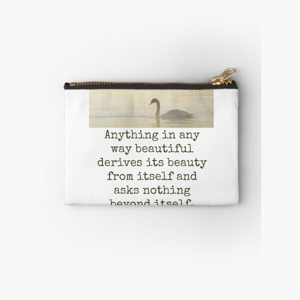 Item preview, Anything In Any Way Beautiful - Beauty Quote  designed and sold by CrankyOldDude.