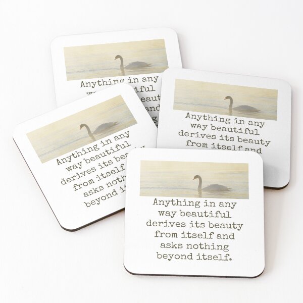 Item preview, Anything In Any Way Beautiful - Beauty Quote  designed and sold by CrankyOldDude.