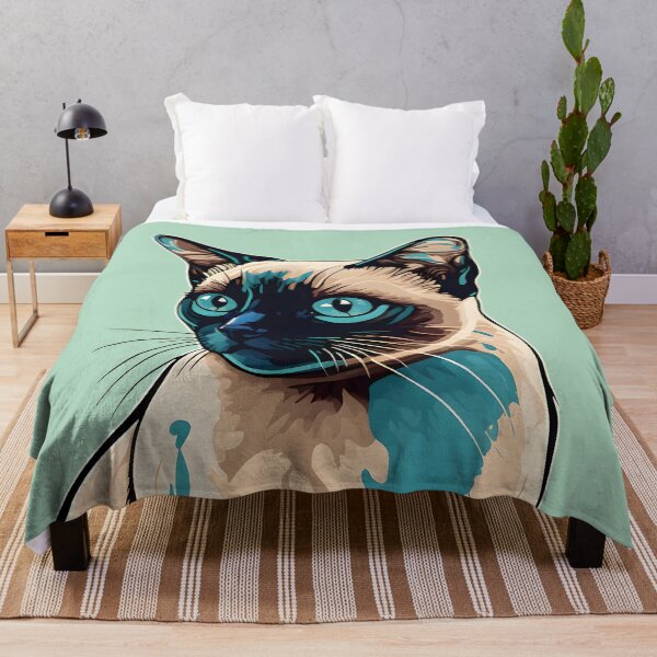 Item preview, A siamese cat. designed and sold by Warehouse46.