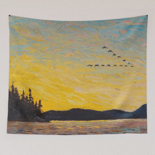 Item preview, Tom Thomson Round Lake, Mud Bay designed and sold by TheRedVineyard.