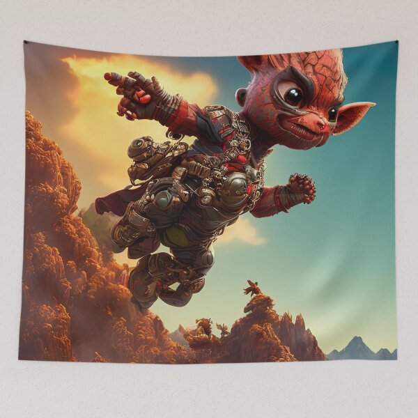 Item preview, Little creature going to battle - Digital Art - Cute designed and sold by Excelsior--.