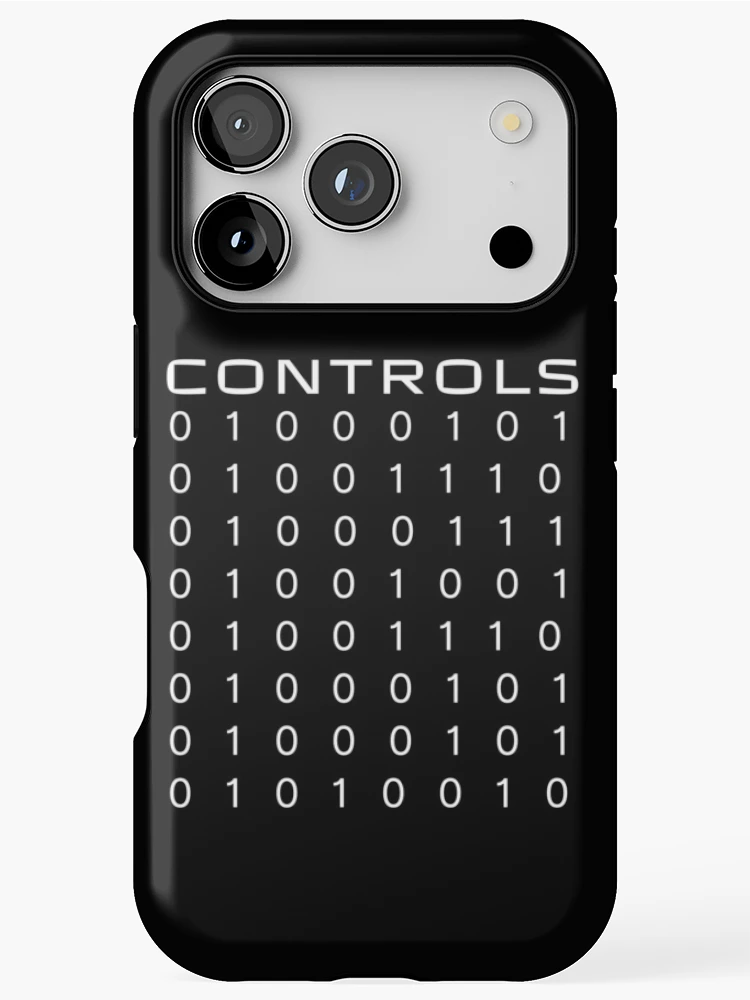 Thumbnail 1 of 4, iPhone Case, Controls engineer binary code designed and sold by Anto matix.