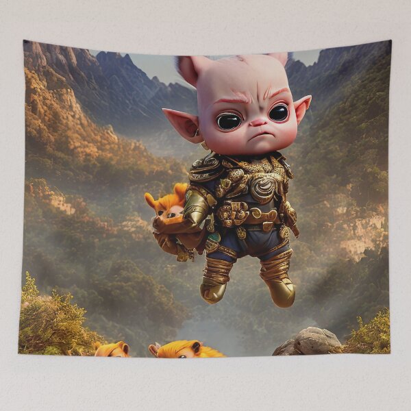 Item preview, Little Creature - Digital Art - Cute designed and sold by Excelsior--.