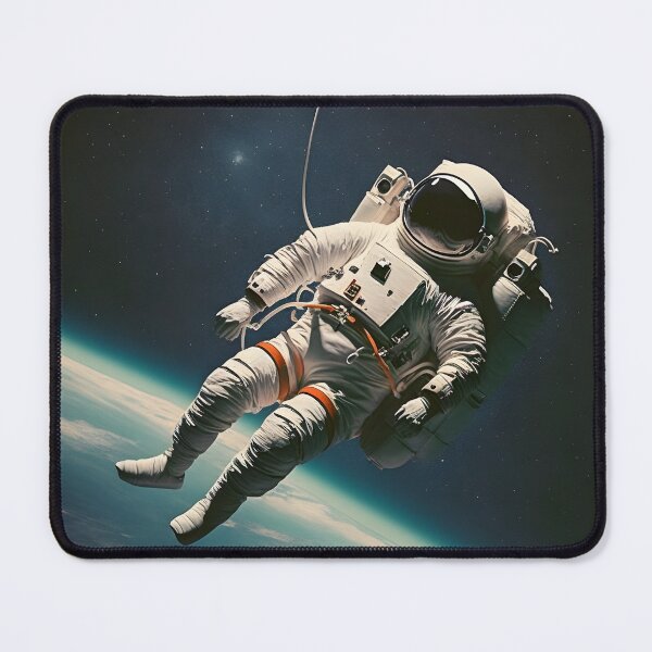 Item preview, Astronaut floating in space in front of earth - Timeless designed and sold by Manuel Campbellai.