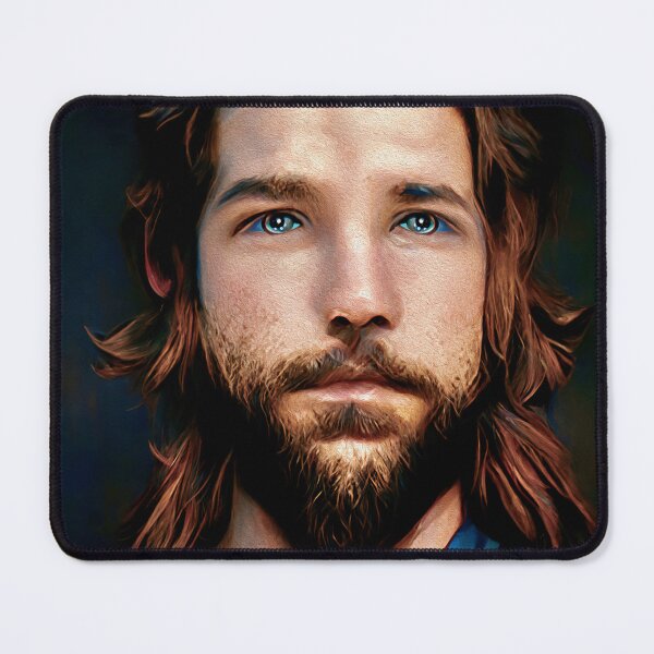 Item preview, Jesus Christ Portrait Watercolour Painting Modern designed and sold by William A. McCarthy.