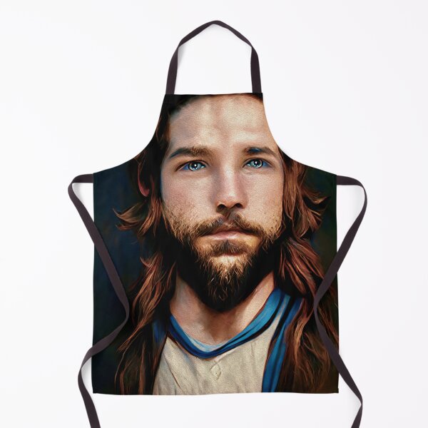 Item preview, Jesus Christ Portrait Watercolour Painting Modern designed and sold by William A. McCarthy.