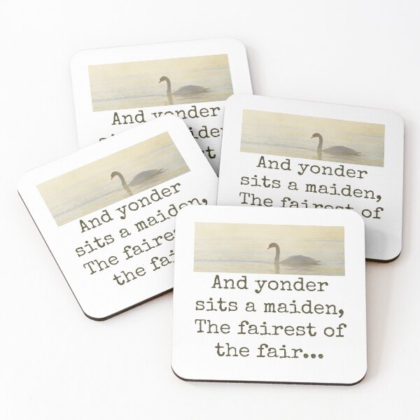 Item preview, And Yonder Sits A Maiden - Beauty Quote  designed and sold by CrankyOldDude.