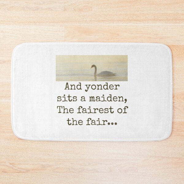 Item preview, And Yonder Sits A Maiden - Beauty Quote  designed and sold by CrankyOldDude.