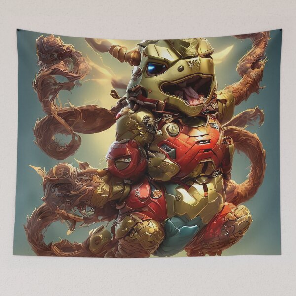 Item preview, Little fighting creature - digital art - cute designed and sold by Excelsior--.