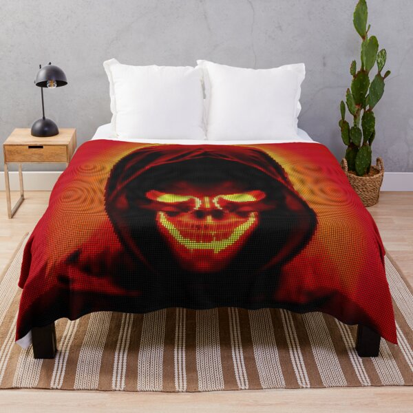 Item preview, Flaming Glowing Skull 8-bit Pixel Art designed and sold by PixelDripped.
