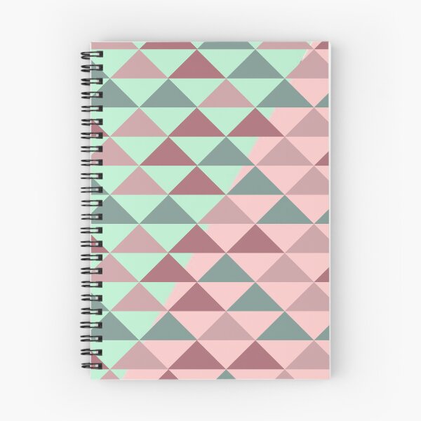 Item preview, Geometric pattern background mint and pink designed and sold by Apkdesigner.
