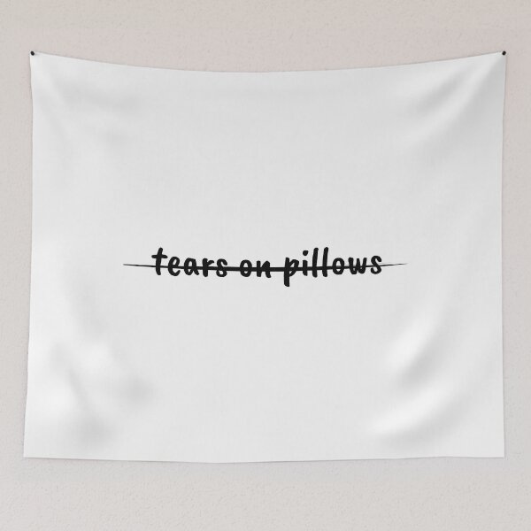 Item preview, no more tears on pillows - mental health, mood designed and sold by Therapy by Sen.