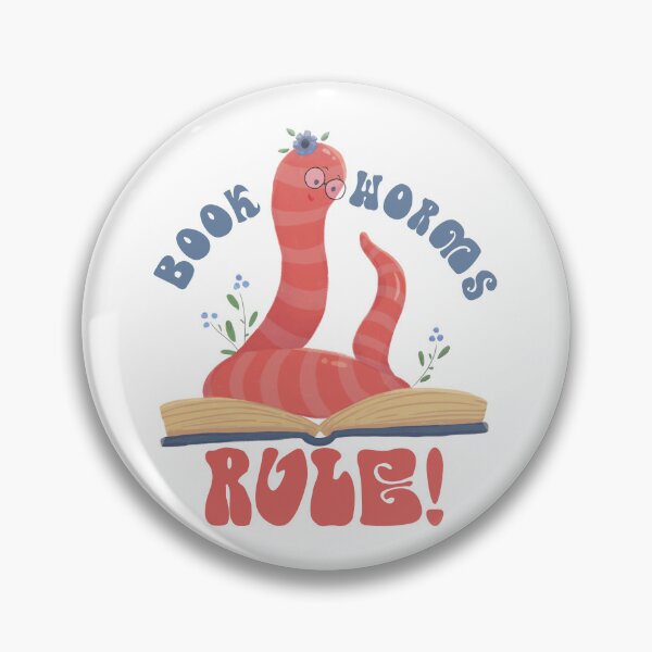 Item preview, Bookworms rule - cute worm reading a book designed and sold by shmodev.