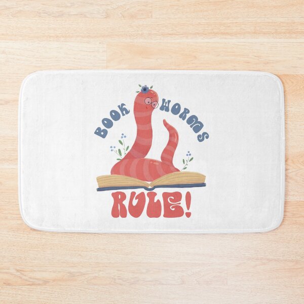 Item preview, Bookworms rule - cute worm reading a book designed and sold by shmodev.