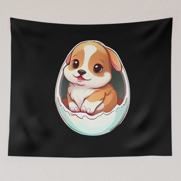 Item preview, Dog in the egg designed and sold by Store-Designify.