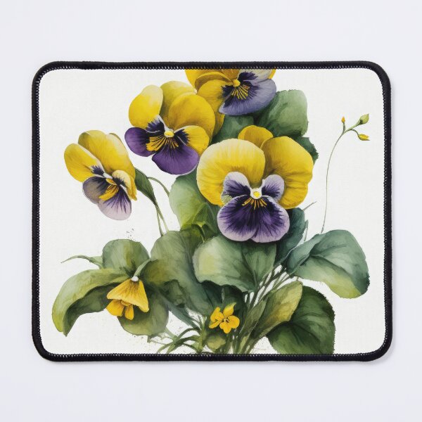 Item preview, Yellow Violas  designed and sold by Vanover Designs.