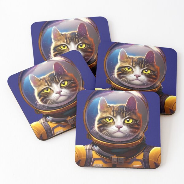 Item preview, Catstronaut In Space designed and sold by purrestrial-co.