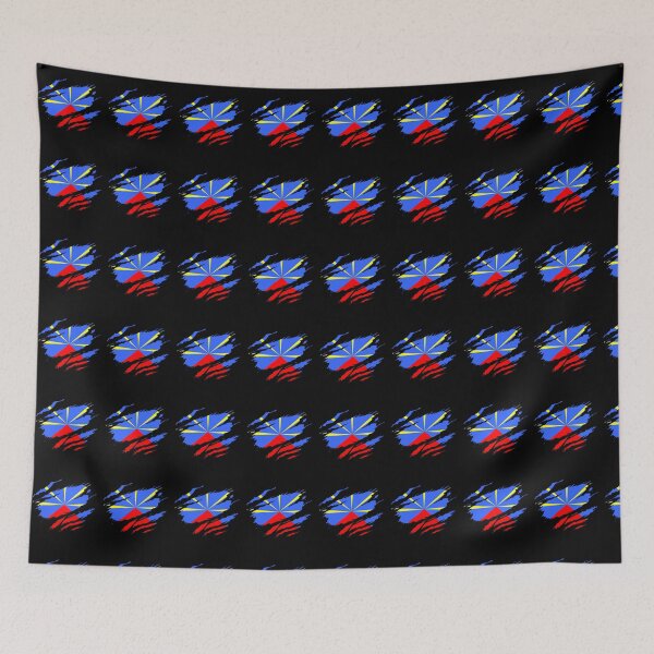 Item preview, Reunion flag torn style designed and sold by West indian touch.