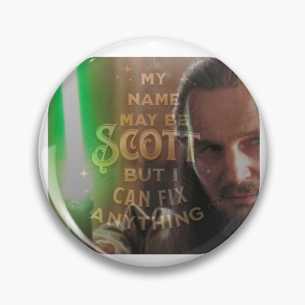 Item preview, Funny Scott Birthday Meme Shirt for Handy Man Obi Wan fans designed and sold by Meme Fandom.