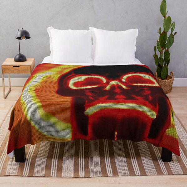 Item preview, Flaming Glowing Skull 8-bit Pixel Art designed and sold by PixelDripped.