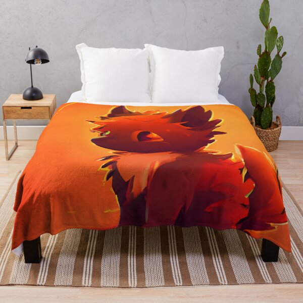 Item preview, Cute fire wolf puppy, cartoon drawing, Ai Generated Art designed and sold by ACC .
