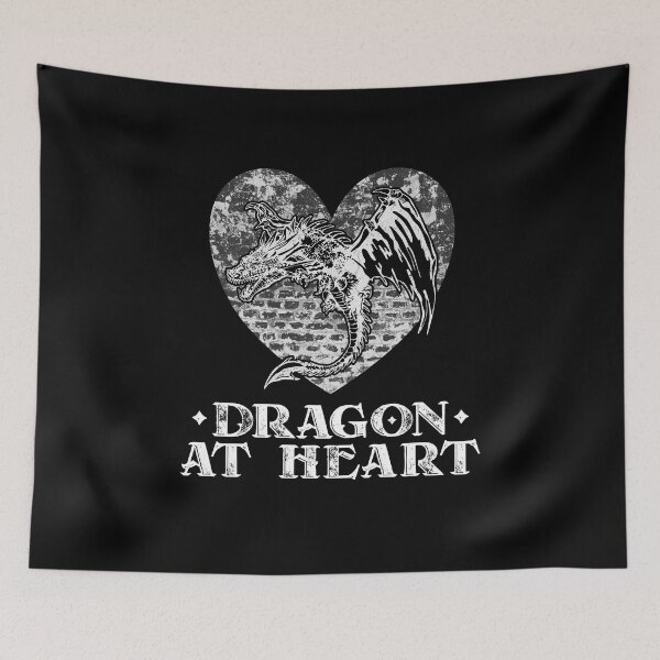 Item preview, Dragon At Heart Mythical Creatures Dragon Lover designed and sold by Myth-Creatures.