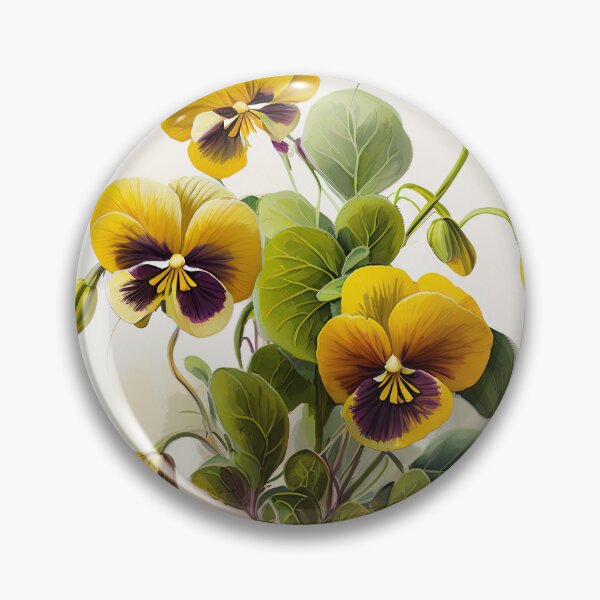 Item preview, Yellow Violas  designed and sold by Vanover Designs.