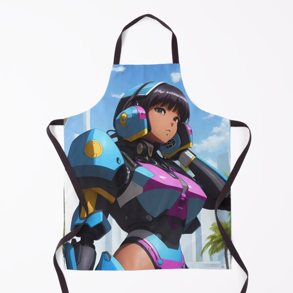 Item preview, Vice Mecha Gworl | Black Anime Girl designed and sold by blackanimemecca.