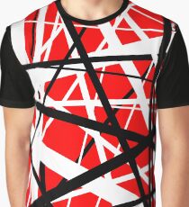 Frankenstein-Muster (rot) Grafik T-Shirt
