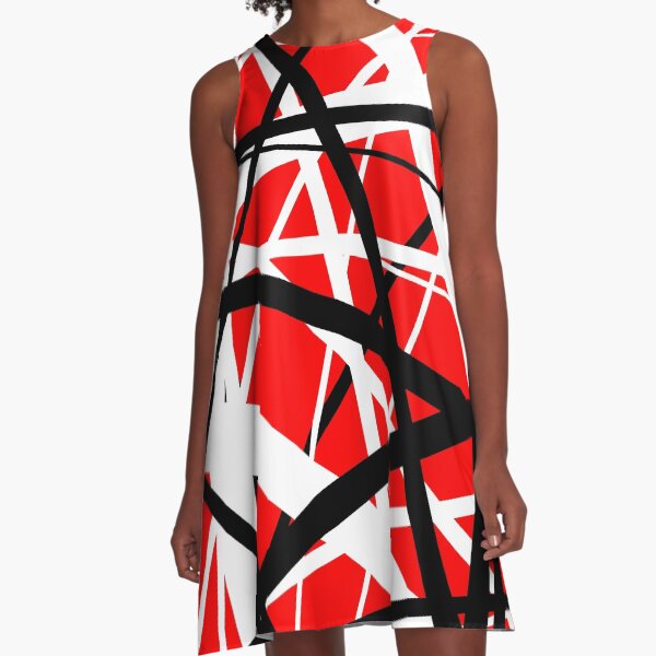 Frankenstein Pattern (Red) A-Line Dress