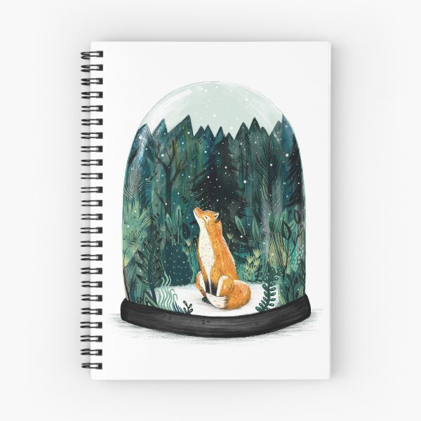 Item preview, SnowGlobe Fox designed and sold by Sandra Dieckmann.